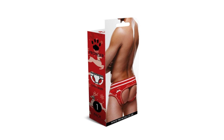 Prowler Reindeer Open Back Brief for Festive Fun Open Back Underwear