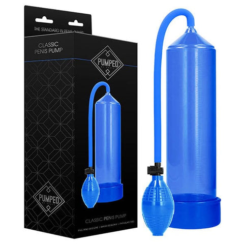 Pumped Classic Penis Pump Blue Blue PUMPS
