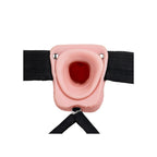 Realrock Vibrating Hollow Strapon with Balls 23cm 9" Inch > Dildos > Hollow Strap Ons
