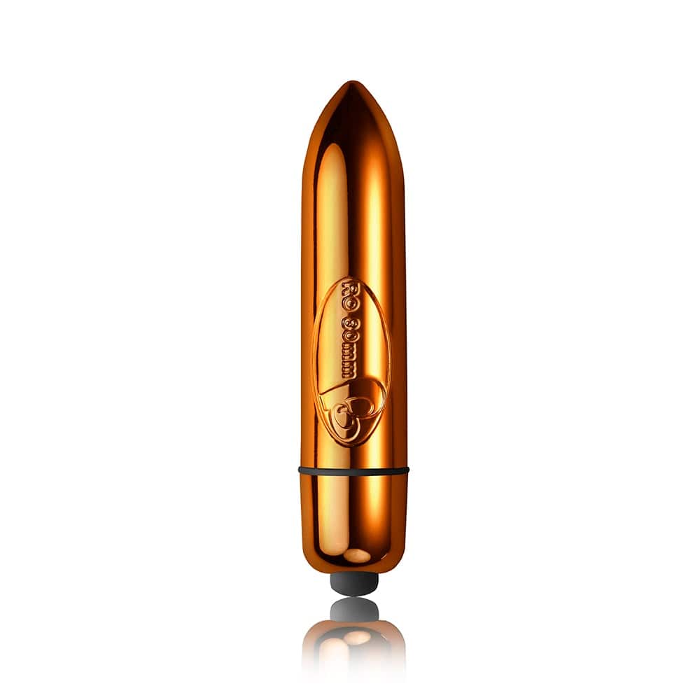 RO-80 Single Speed Bullet Copper Waterproof Vibrator Secondary image