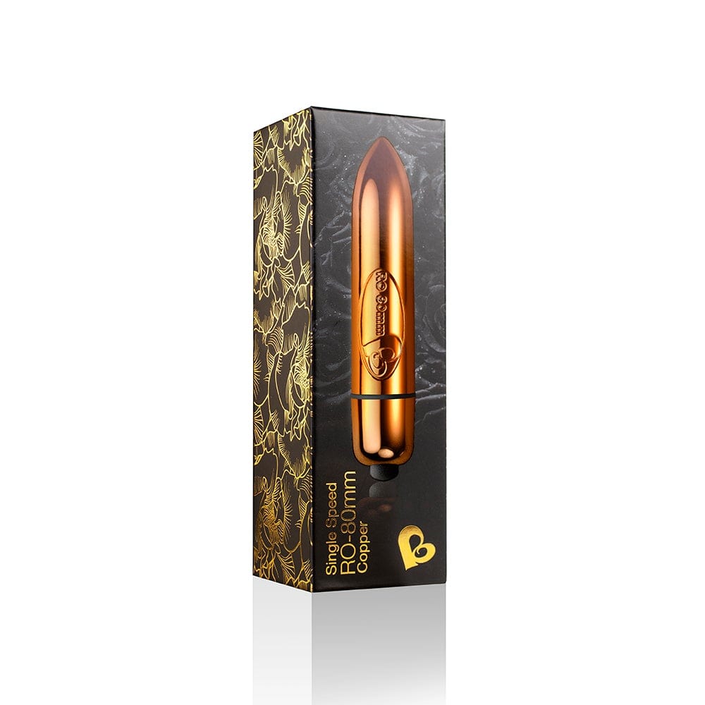RO-80 Single Speed Bullet Copper Waterproof Vibrator > Vibrators > Mini Vibrators Main image