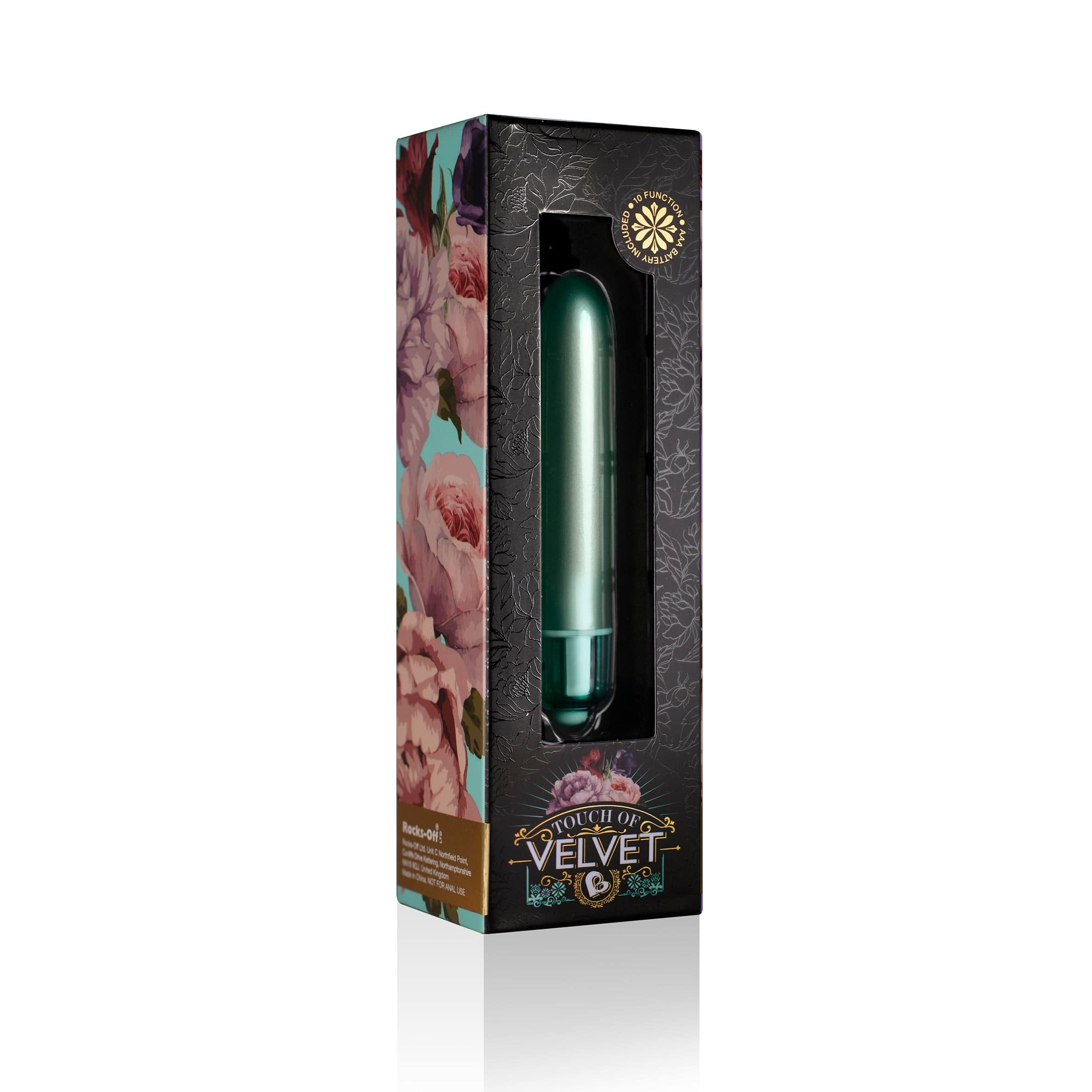 RO-90 Touch of Velvet Aqua Lily Vibrator – Smooth Vibrations Beginner Vibrator Secondary image