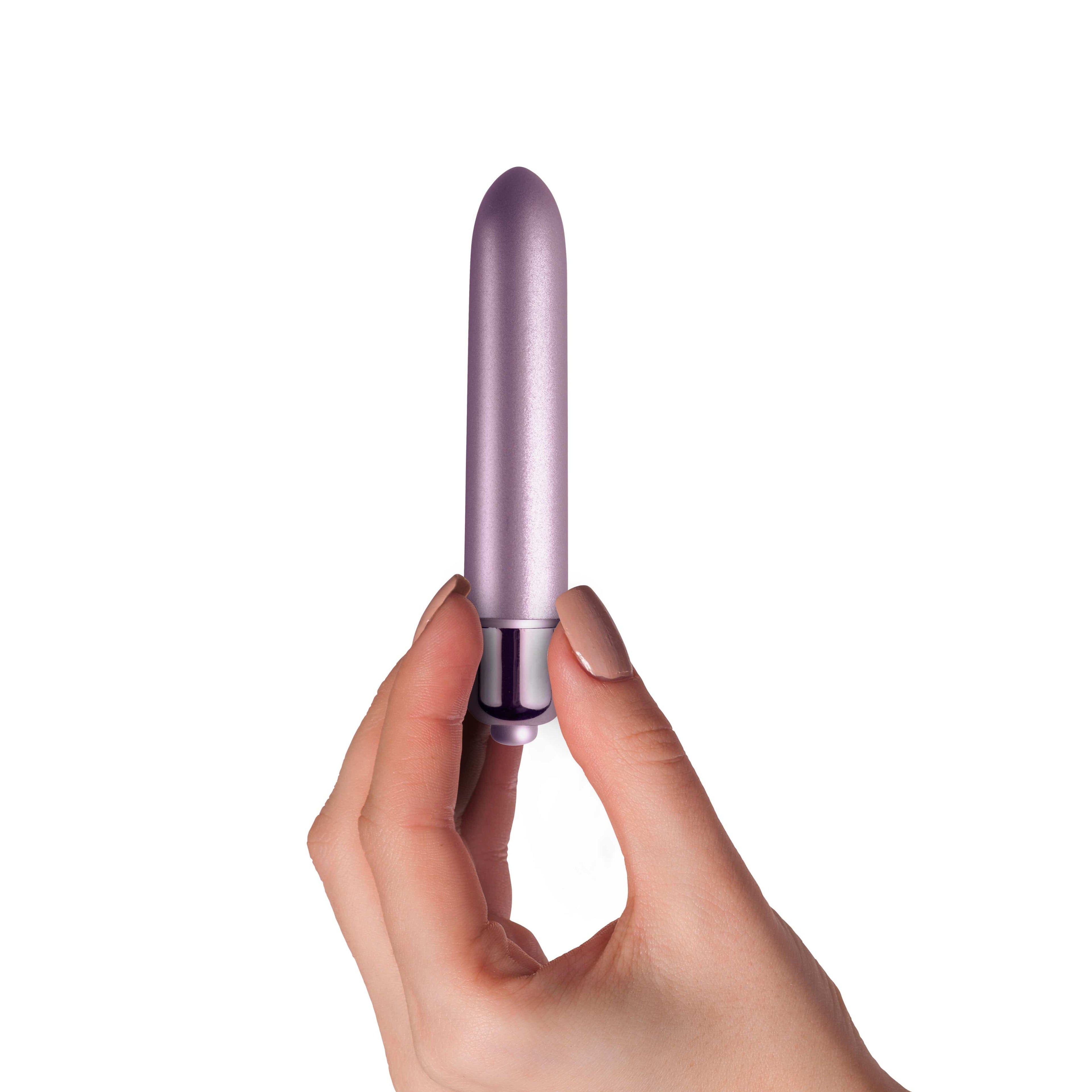 RO-90 Touch of Velvet Soft Lilac Vibrator – Compact Silicone Vibrator > Vibrators > Mini Vibrators