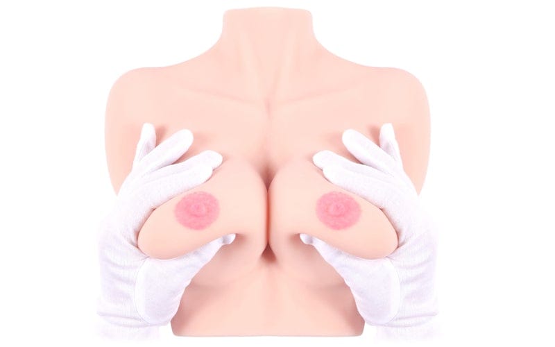 Real Titties D Cup Upper Torso Strokers - Onahole