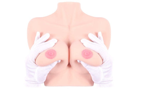 Real Titties D Cup Upper Torso Strokers - Onahole