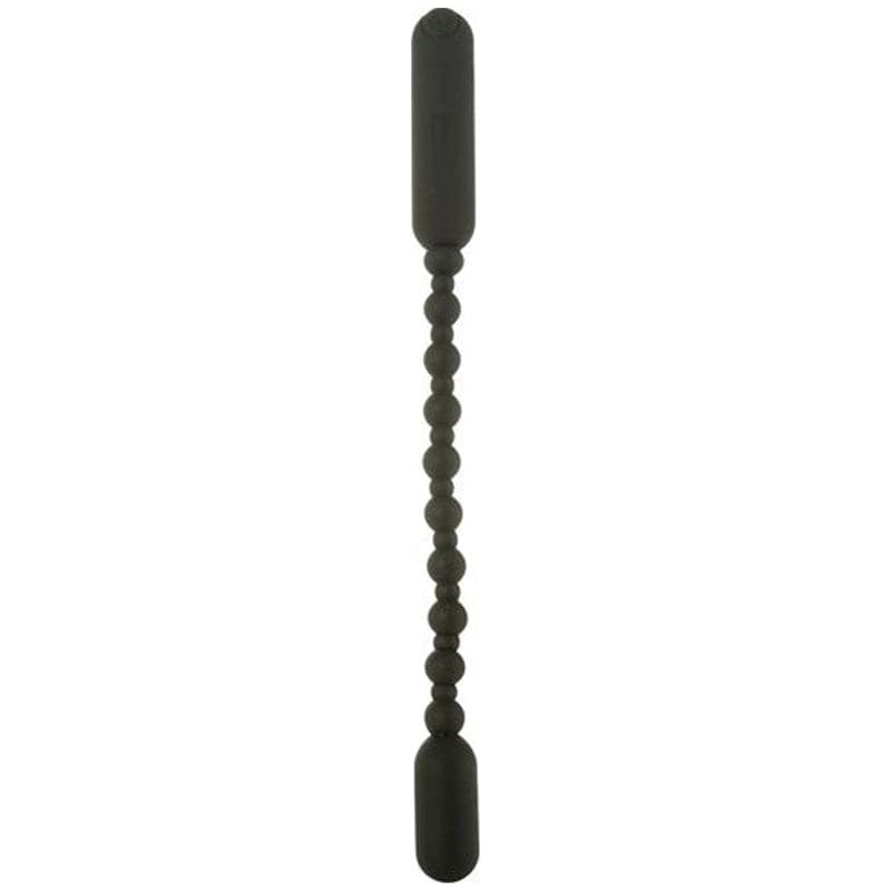 Rechargeable Booty Beads Black - Flexible Vibrating Toy > Anal Range > Anal Beads