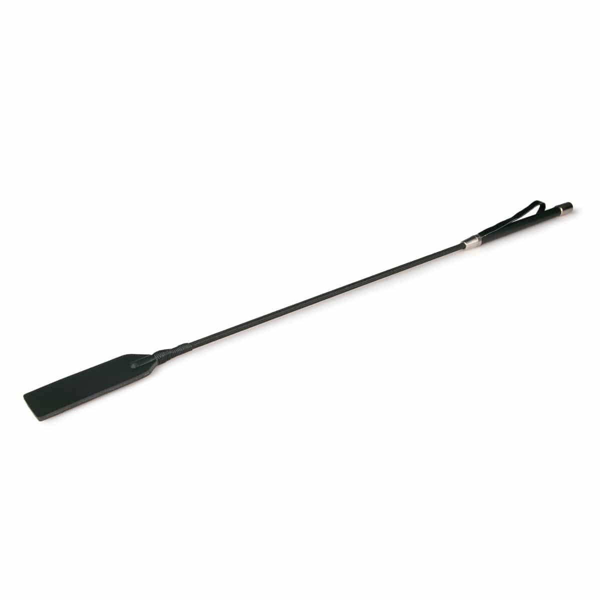 Rectangle Crop Whip in Black - High Quality Adult Accessory for Enthusiasts