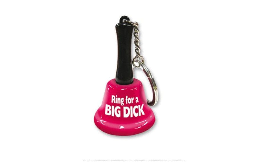 Ring For A Big Dick Mini Bell Keychain – Novelty Keychain Accessory > Novelties > Gag Gifts Main image