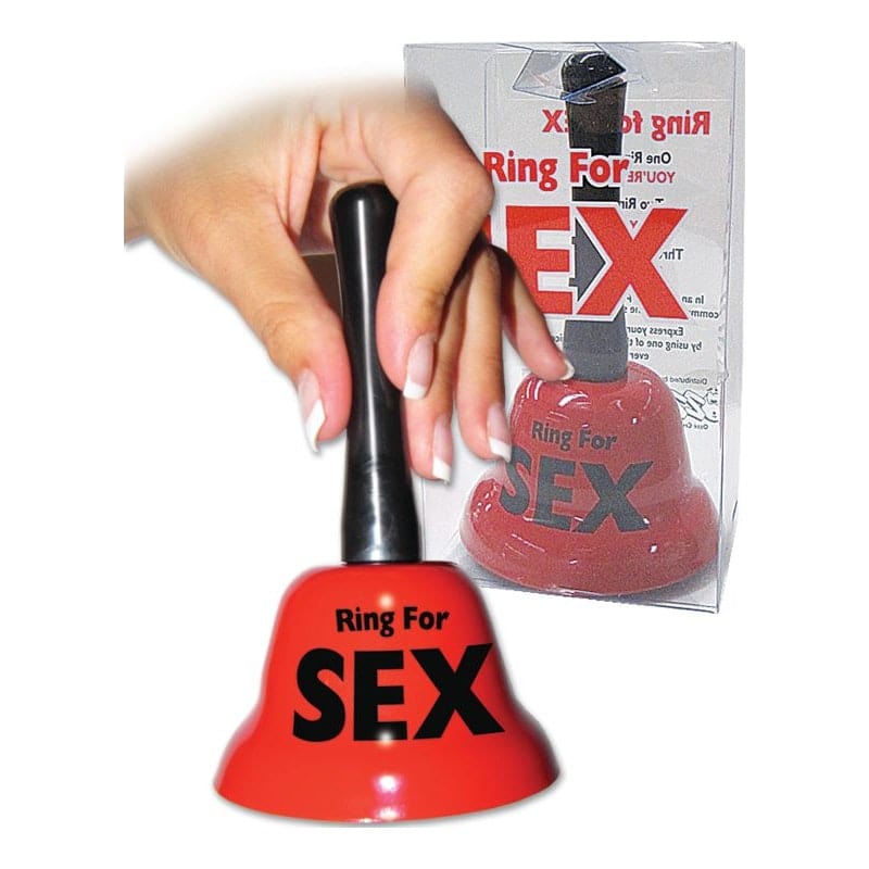 Ring for Sex (Red) – Novelty Bell Accessory > Novelties > Gag Gifts Main image