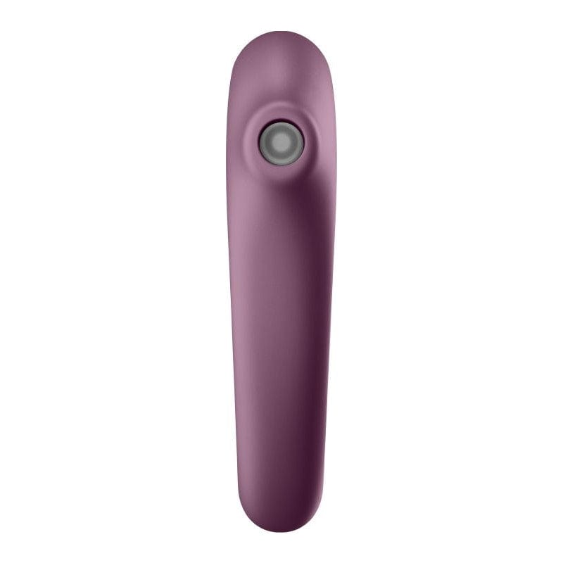 Satisfyer Dual Kiss Wine Red - Dual Stimulation Pleasure Device STIMULATORS