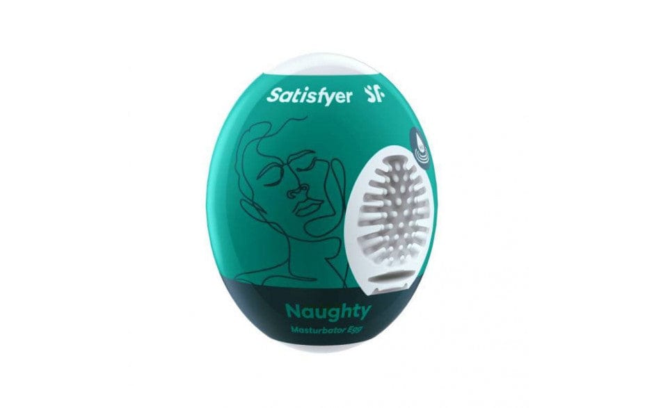 Satisfyer Masturbator Egg Naughty Compact Pleasure Device Strokers - Cup|Egg