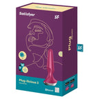Satisfyer Plug-ilicious 2 Berry Pleasure Plug > Anal Range > Vibrating Butt Plugs