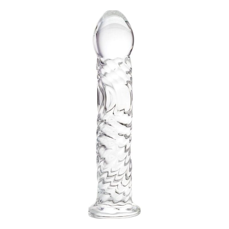 Sexus Glass Dildo Clear 16 Centimeters Body Safe > Glass > Dildos