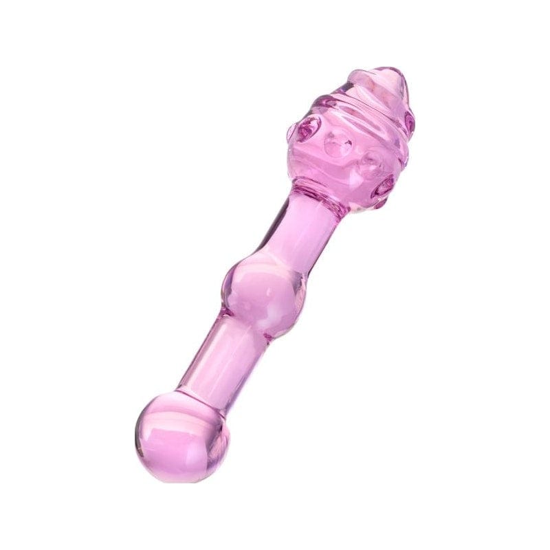 Sexus Glass Dildo Pink 17cm Elegant Design Body Safe Adult Toy DONGS Glass