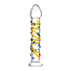 Sexus Glass Dildo Yellow 17.2 Centimeters Body Safe > Glass > Dildos