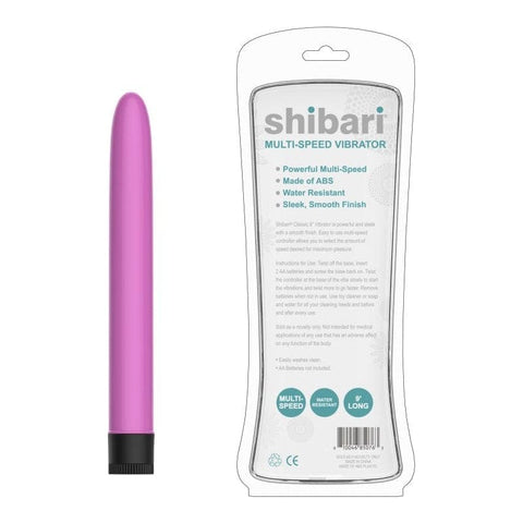 Shibari Multi Speed Vibrator 9 Inch Pink Vibrators