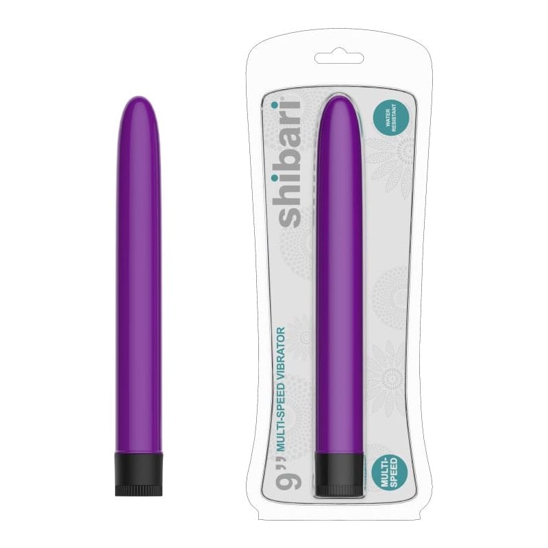 Shibari Multi Speed Vibrator 9 Inch Purple > Vibrators > Standard Vibrators