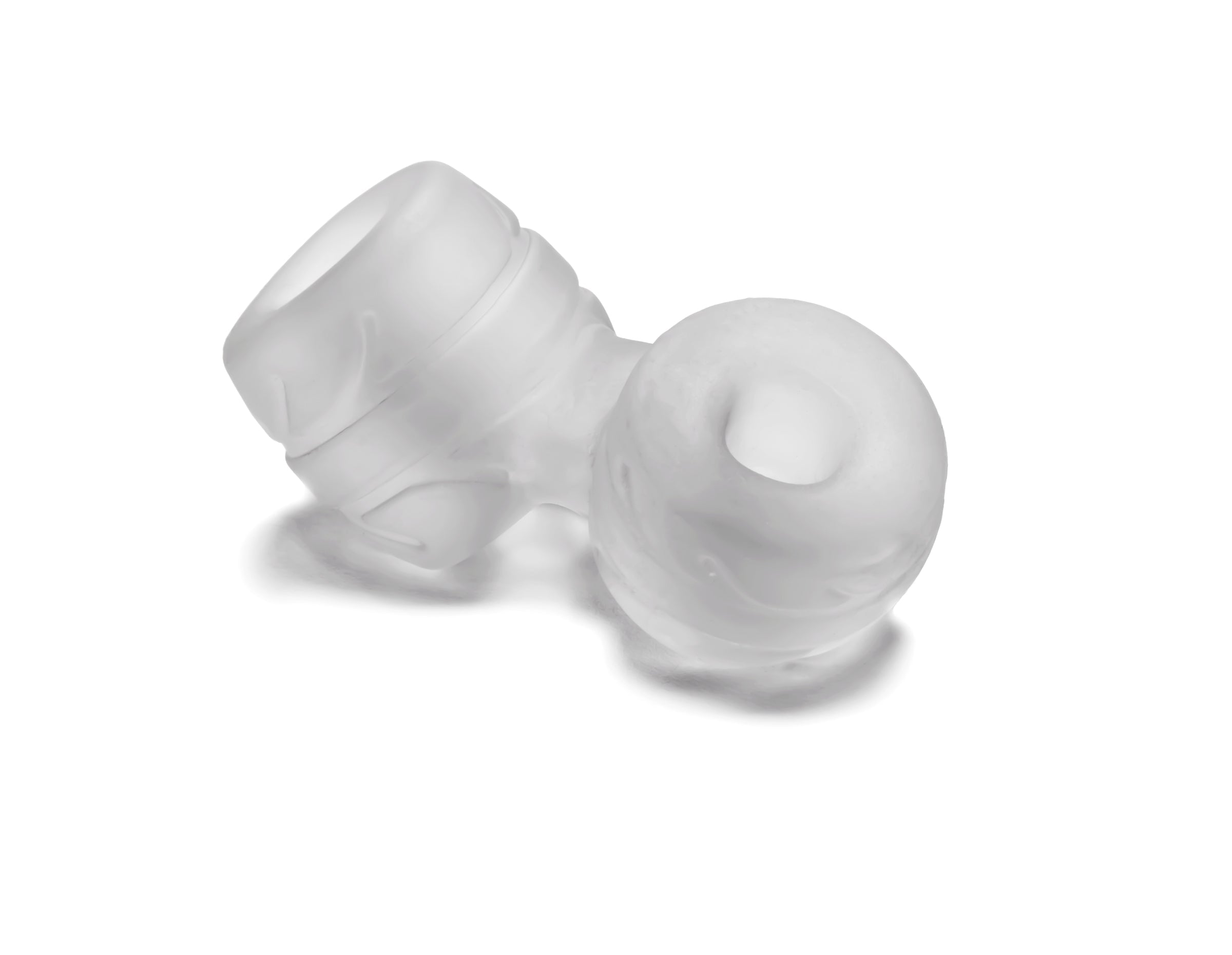 SilaSkin Clear Cock Ring and Ball Stretcher > Cock Ring > Single