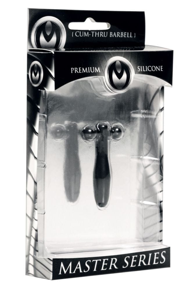 Silicone Cum-Thru Barbell Penis Plug – Flexible Lightweight Urethral Toy > Sex Toys For Men > Sounding Rods