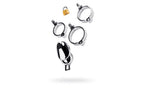 Silver Metal Chastity Cage Adjustable Durable Metal Construction Male Chastity Device > Bondage Gear > Male Chastity