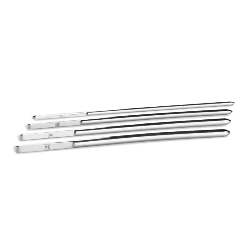 Single Ended Dilator Set 14 Pc with 4mm to 17mm Sizes > Sex Toys For Men > Sounding Rods