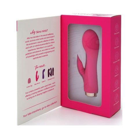 Skins Minis - The Bijou Bunny Mini Vibrator 4 Inches VIBRATORS-RABBIT