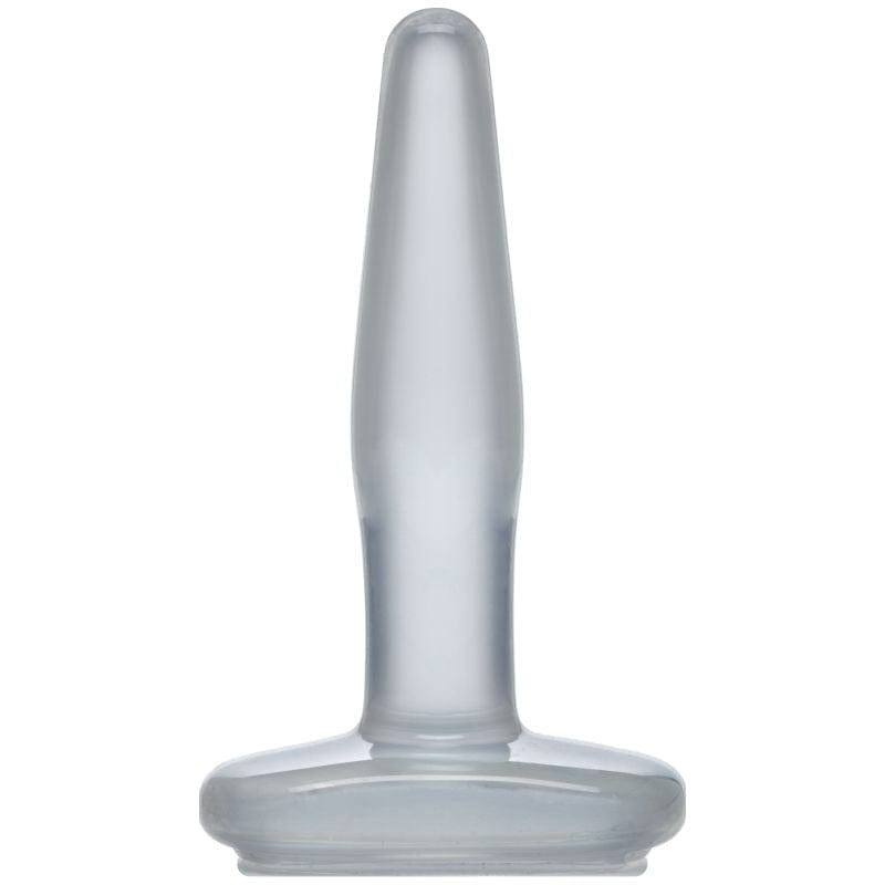 Small Butt Plug Clear 4 Inch Beginner Friendly Toy > Anal Range > Butt Plugs