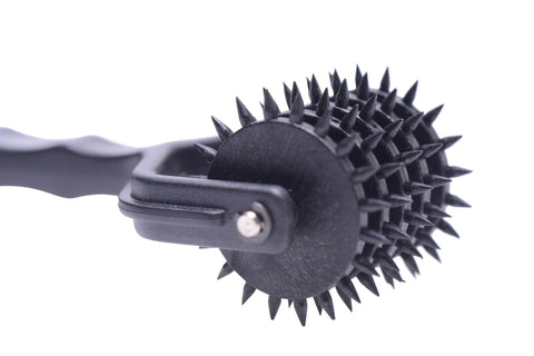 Spiked 5 Row Pinwheel Sensation Tool for Adult Pleasure Medical Themed