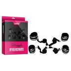 Struggle My Bed Restraints Wrist and Leg Cuffs Kit > Bondage Gear > Bed Restraints
