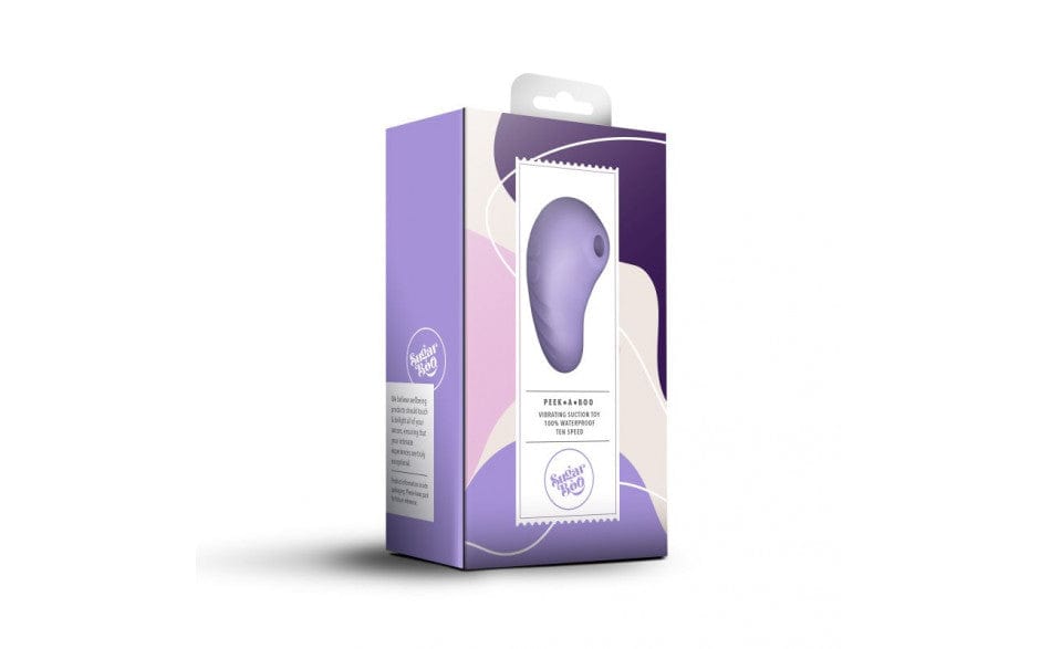 SugarBoo Peek A Boo Air Pulse Vibe Lilac – Rechargeable Personal Massager > Vibrators > Ladies > Clitoral Vibrators and Stimulators