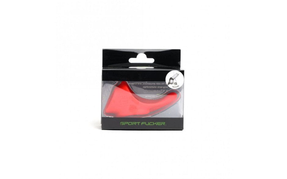 Tailslide Cock and Ball Sling (Red) – Premium Liquid Silicone Cock and Ball Sling > Cock Ring > Sling