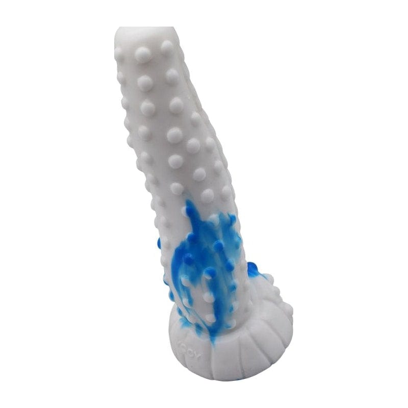 Tiger Dildo Blue and White Premium Silicone Adult Toy Fantasy Dongs