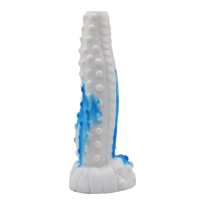 Tiger Dildo Blue and White Premium Silicone Adult Toy Fantasy Dongs