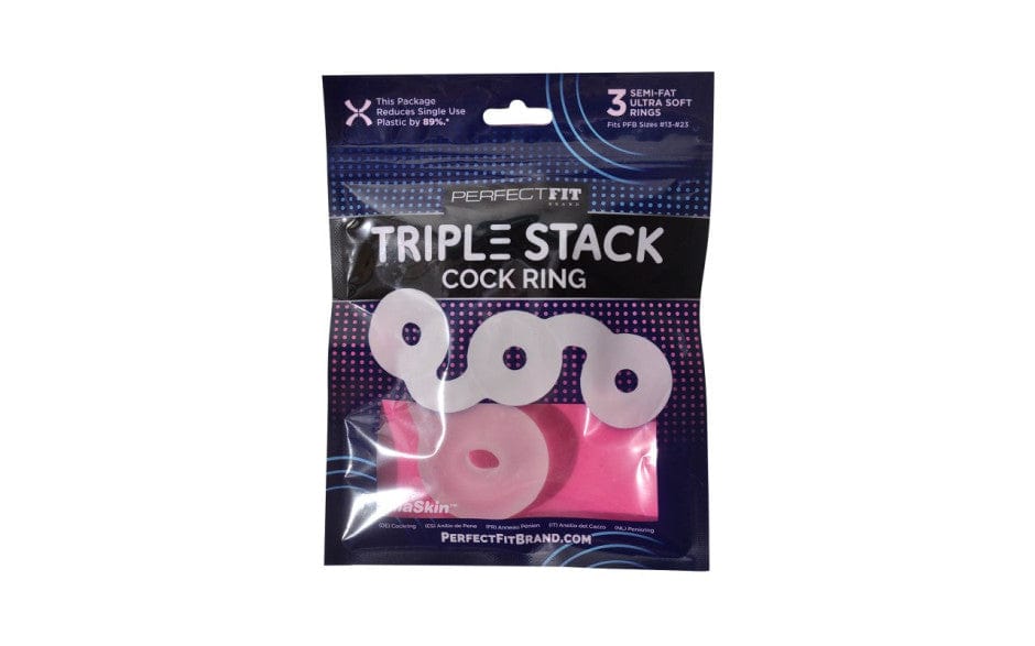 Triple Donut Ring for Enhanced Pleasure COCK RINGS