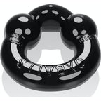 Ultraballs 2 Pack Cockring Black and Clear > Cock Ring > Sets