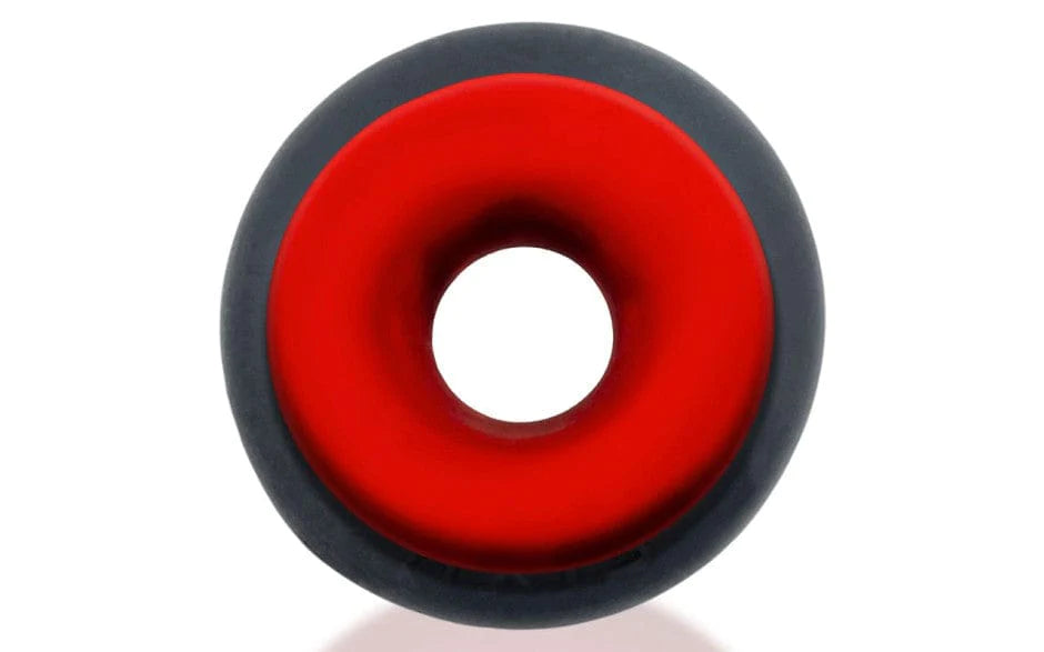 Ultracore Core Ballstretcher with Axis Ring in Red Ice > Sex Toys For Men > Ball Stretchers