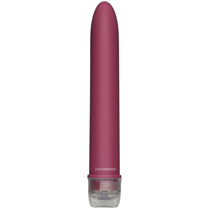 Velvet Touch Vibe Dusty Rose 8 Inch Pleasure Device Vibrators