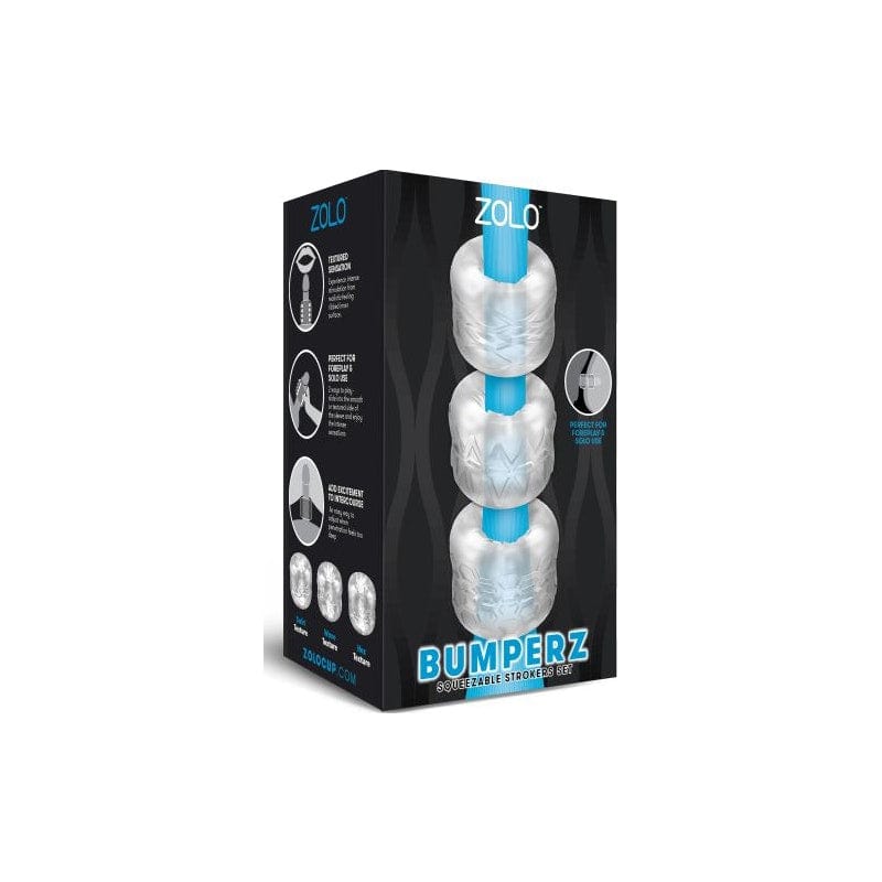 Zolo Bumperz 3 Piece Set – Textured Strokers Secondary image