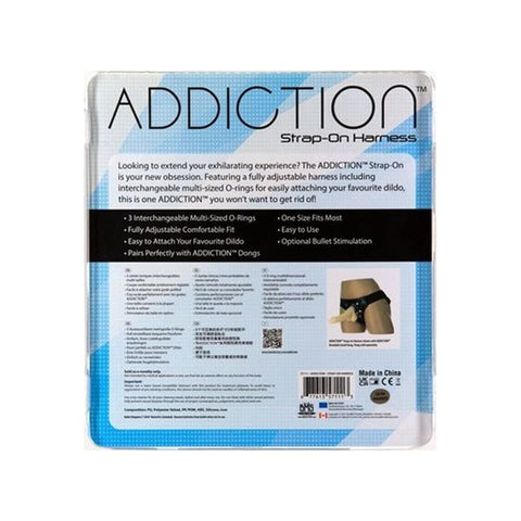 Strap On Harness Black for Addiction Dildos STRAP-ONS
