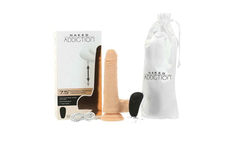 The Freak Vibrating Rotating Dong w Remote DONGS Vibrating