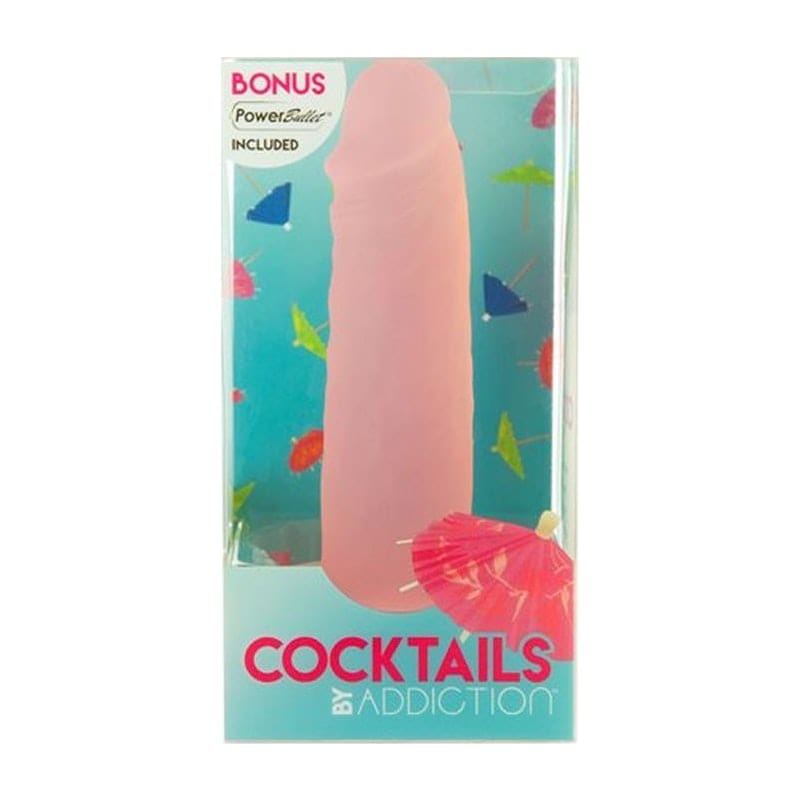 Cocktails Dildo Peach Bellini 5.5 Inch Adult Toy DONGS