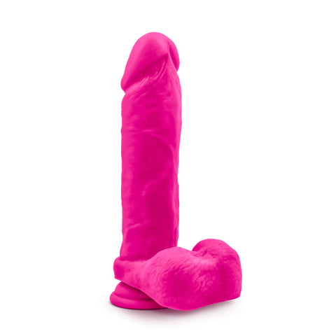 Au Naturel Bold Massive 9 Inch Dildo Pink DONGS