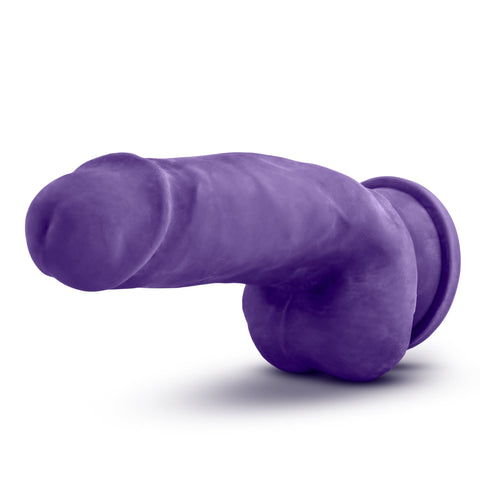 Au Naturel Bold Beefy 7in Dildo Purple DONGS