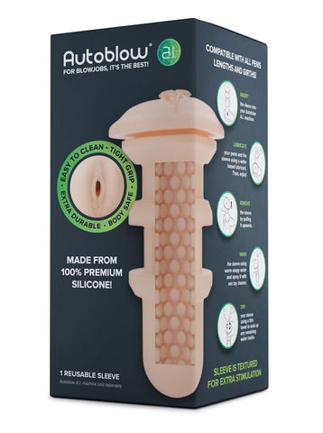 Autoblow A.I. Vagina Sleeve For Ultimate Pleasure Experience Strokers - Auto