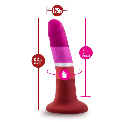 Avant Pride P3 Beauty Silicone Dildo Dongs Neutral