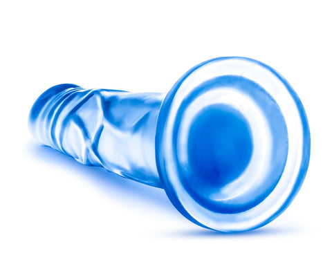 B Yours Sweet N Hard 5 Blue Realistic Dildo with Suction Cup DONGS