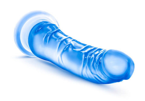 B Yours Sweet n Hard 6 Blue Realistic Dildo with Suction Cup DONGS