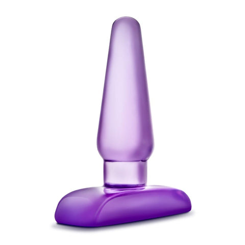 B Yours Eclipse Pleaser Small Purple Tapered Anal Plug Butt Plugs