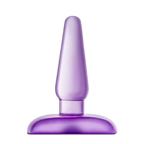 B Yours Eclipse Pleaser Small Purple Tapered Anal Plug Butt Plugs