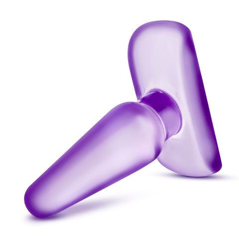 B Yours Eclipse Pleaser Small Purple Tapered Anal Plug Butt Plugs